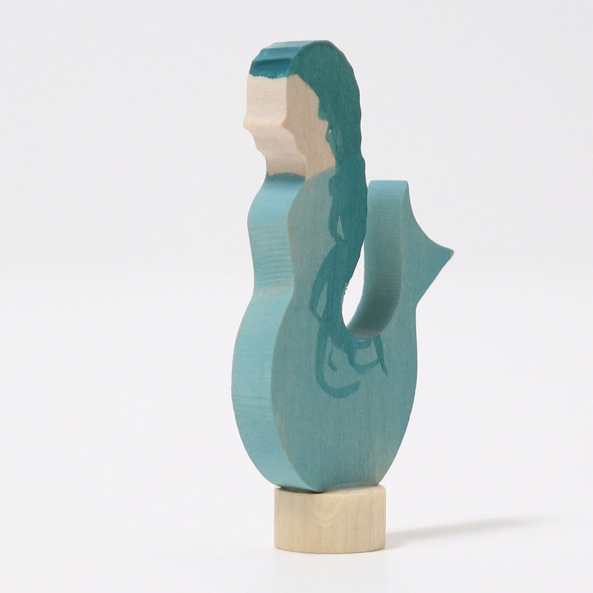 Steckfigur Meerjungfrau Aquamarin