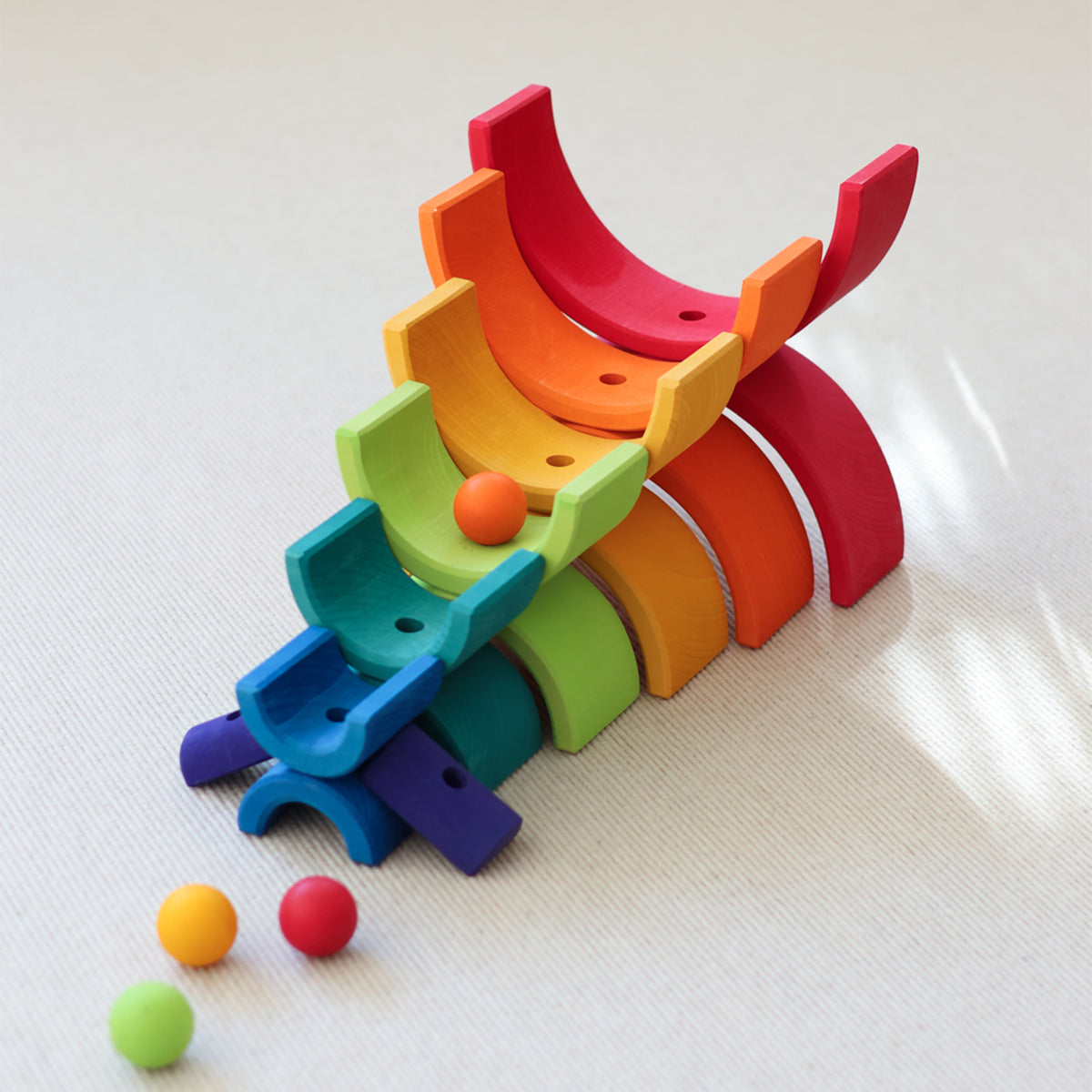 Regenbogen Steckturm