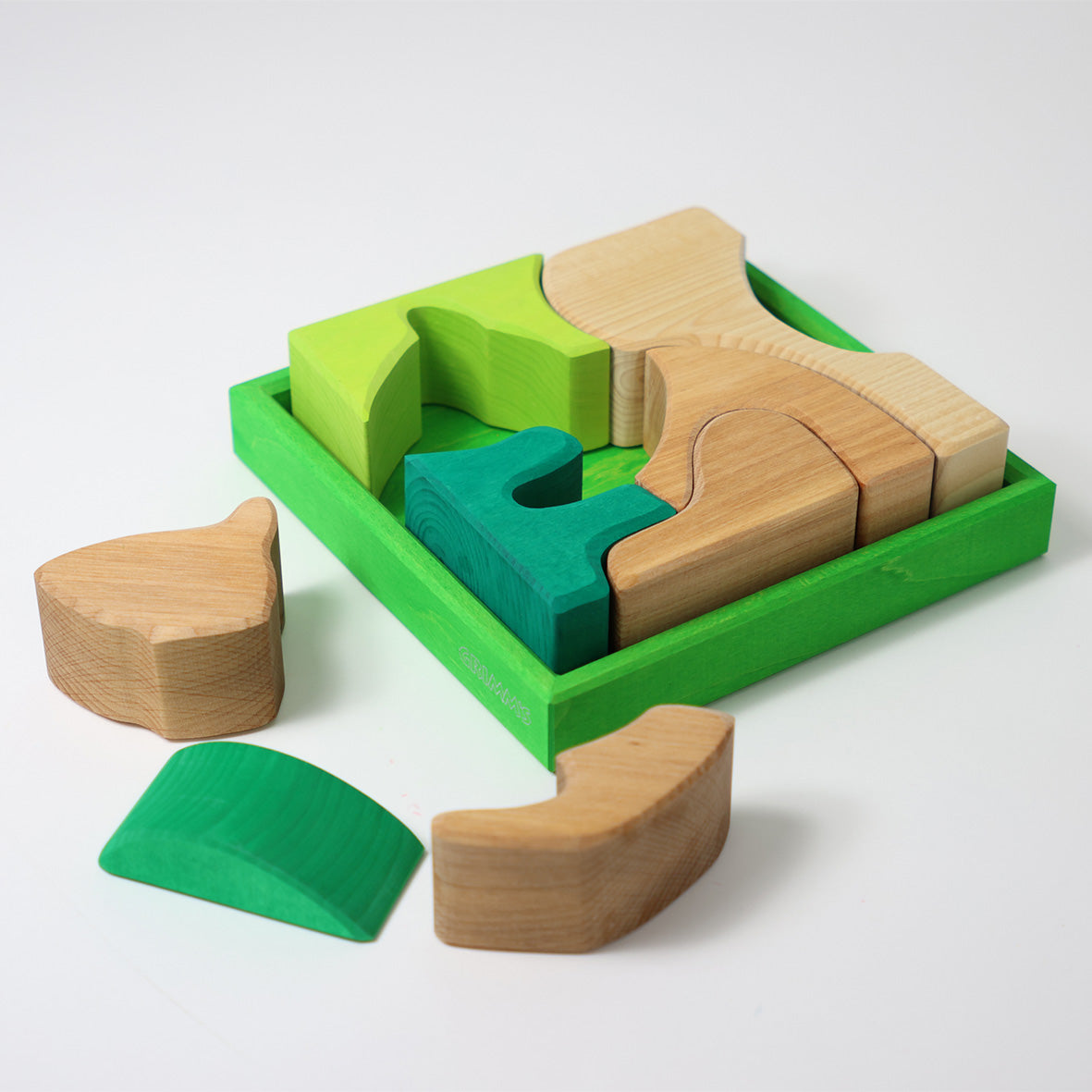 Bauspiel Grün