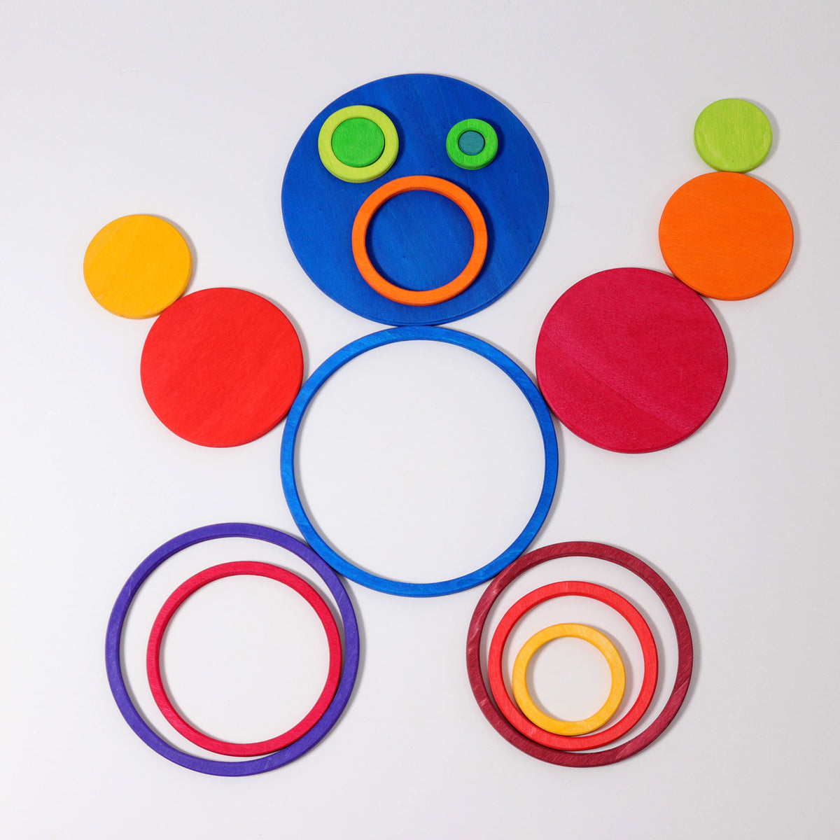 Konzentrische Kreise und Ringe