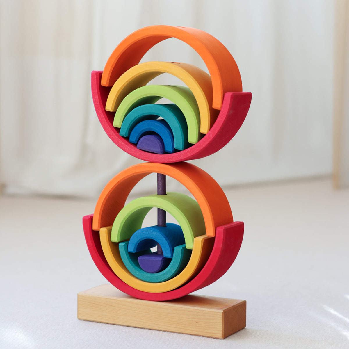 Regenbogen Steckturm