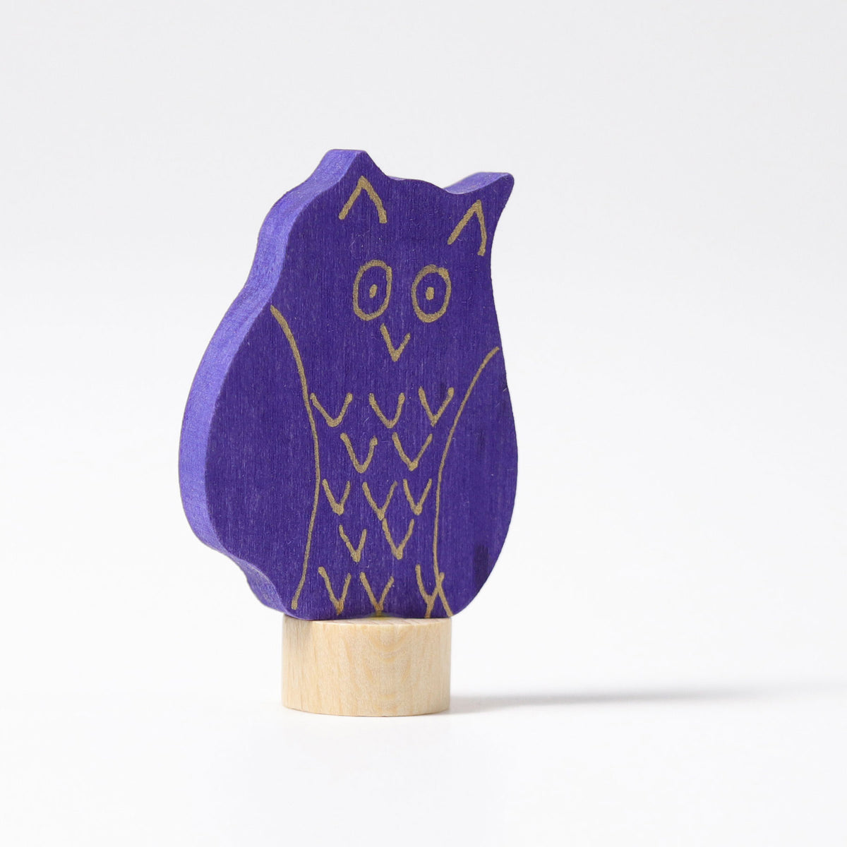Steckfigur Uhu