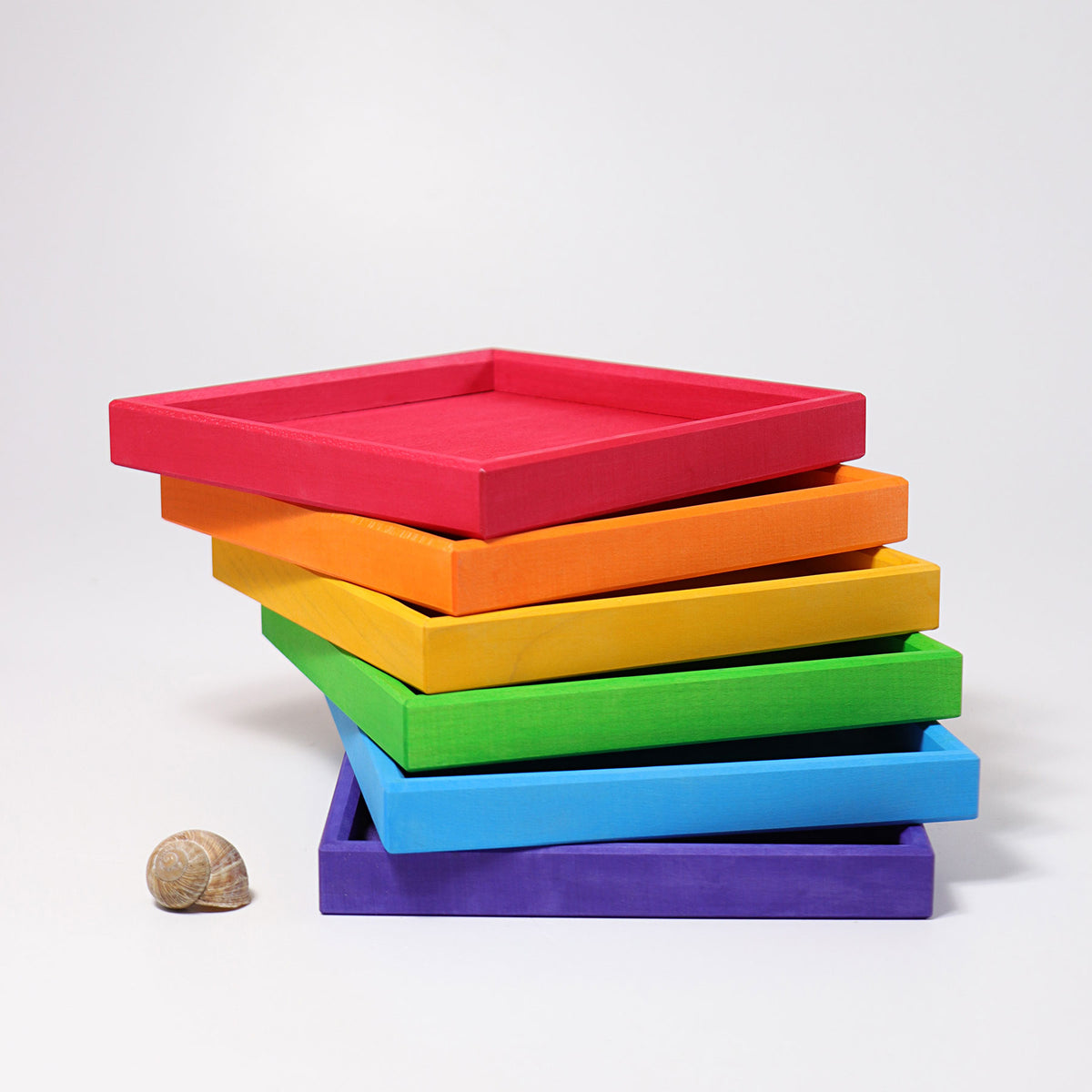 Regenbogen Holzrahmenset